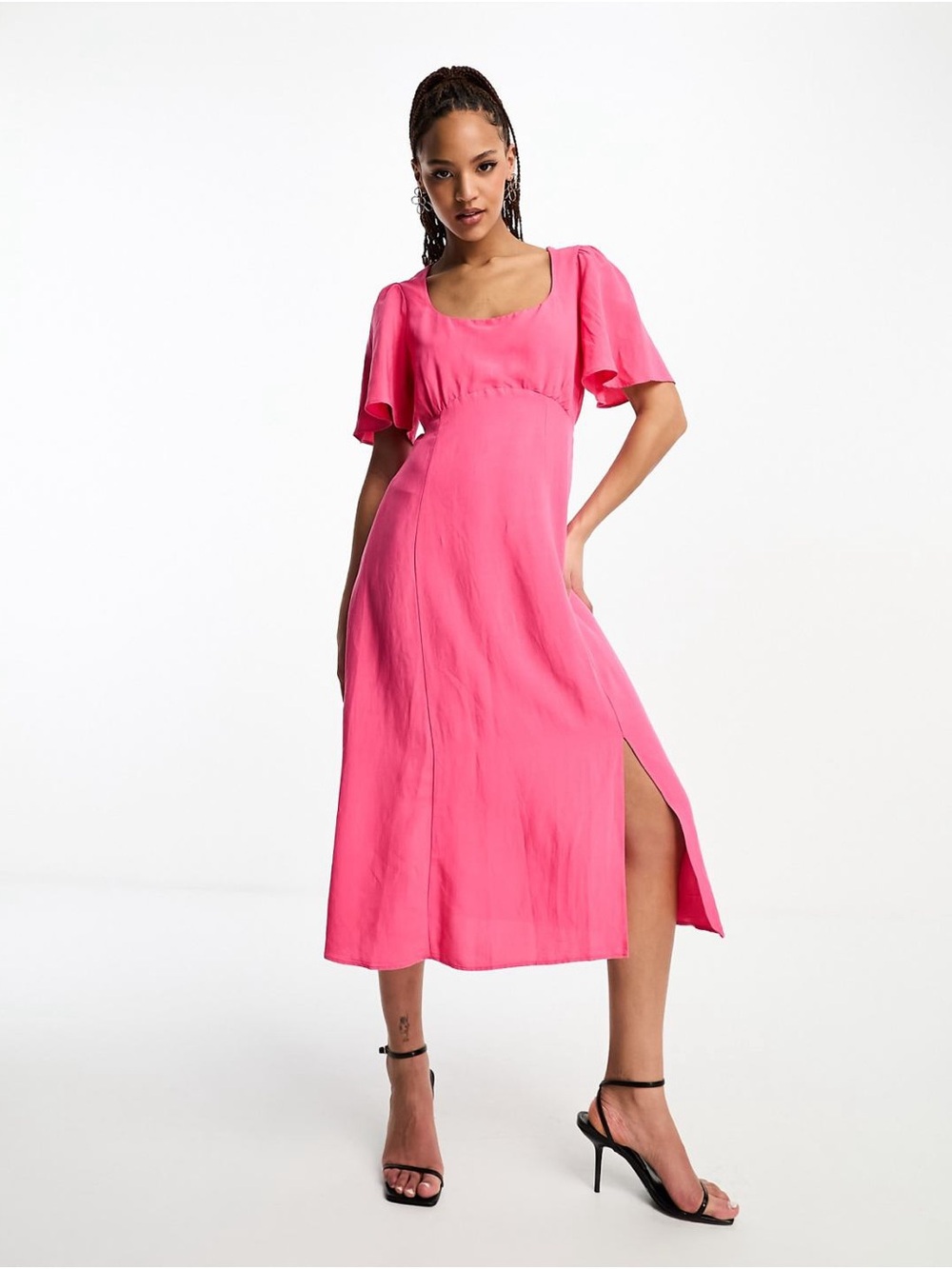Women’s Pink Scoop-Neck Dress